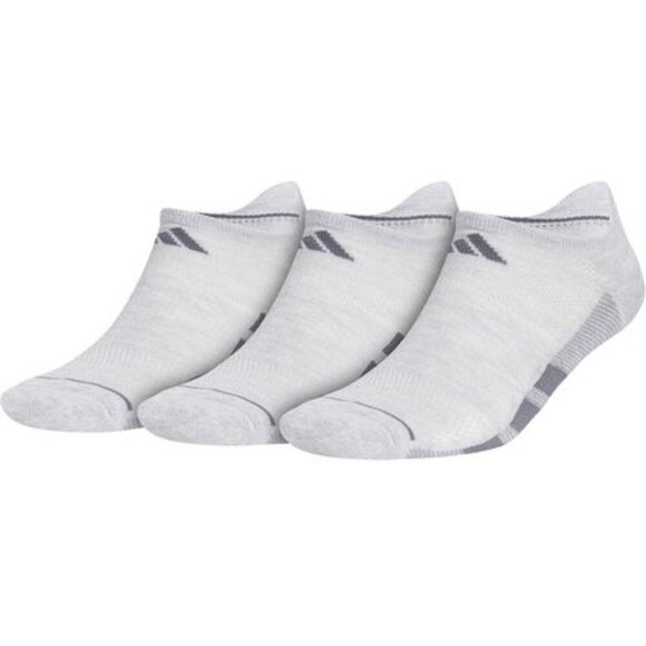 adidas Other - Adidas AllDay No Show Socks 3-Pair Gray/White Sz 12–16 NWT Stocking Stuffer